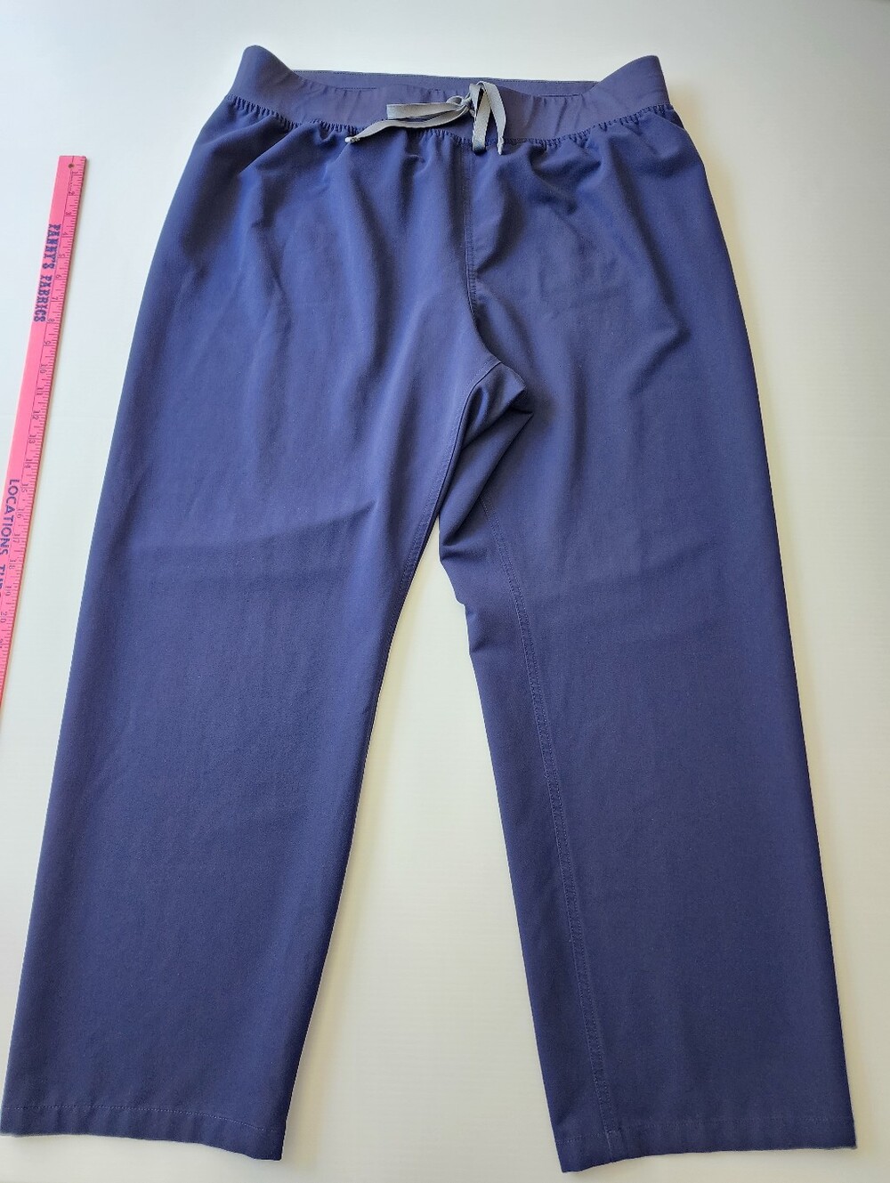Figs Navy High Waisted Livingston Scrub Pants - 3XLP